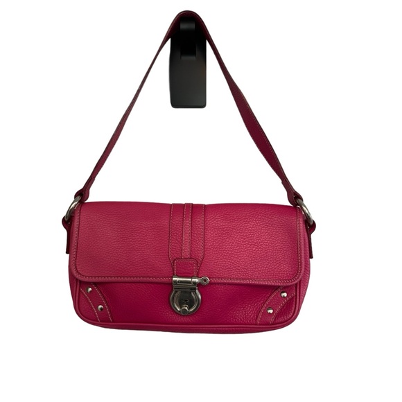 💕 Authentic Burberry pink leather shoulder bag & dust bag - Picture 4 of 10